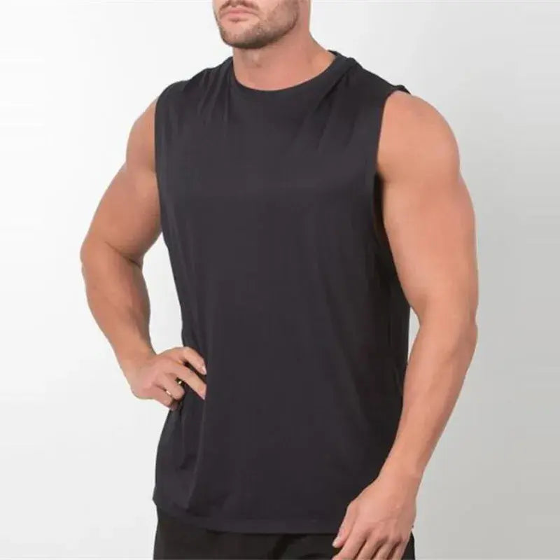 Brand New Plain Tank Top Men Bodybuilding singlet Gym Stringer Sleeveless Shirt Blank Fitness Clothing Sportwear Muscle Vest